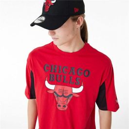 Camiseta de Manga Corta Hombre New Era NBA MESH PANEL OS TEE CHIBU 60435481 Rojo (M) Camiseta de Manga Corta Hombre New Era NBA MESH PANEL OS TEE CHIBU 60435481 Rojo (M)