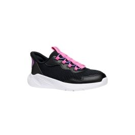 Zapatillas Deportivas Infantiles Geox Sprintye Fast In A Negro S