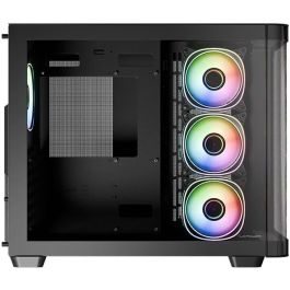 LC-Power Midi Tower 8001B Pro-Storm Dark Negra Vidrio Templado Gaming ATX ATX, micro ATX, Mini-ITX