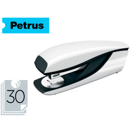 Petrus Grapadora 635 Wow Blanca Metalizada, Capacidad 30 Hojas, Metal Precio: 24.50000014. SKU: BIX623591