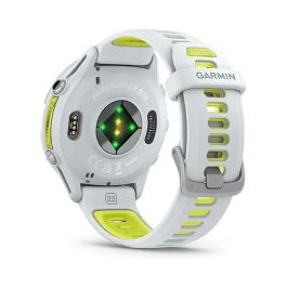 Garmin Forerunner 965 Reloj Inteligente Deportivo GPS Titanium 47mm Pantalla AMOLED Táctil 1.4" Blanco, Compatible con iPhone y Android, Batería 26h, 56g, Forerunner965