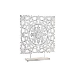 DKD Home Decor Decoración Indio Blanco Marron 7 x 47 x 39 cm MDF Metal Hecho a Mano (2 Unidades) Precio: 54.49999962. SKU: B19YWF4JNS