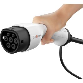 Link2Home AUC1719190970008 Cable Carga Vehículo Eléctrico 22 kW Tipo 2 TPU 5m 32A 230/380V CA DEWALT