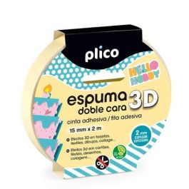 Cinta Adhesiva Doble Cara Plico Rollo 2X15 Espuma Efecto 3D Precio: 5.68999959. SKU: B143VEA9QF