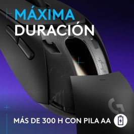 Logitech G309 LIGHTSPEED - Ratón Gaming Inalámbrico, 25 600 dpi, Bluetooth, Peso 86 g, 6 Botones, Negro, Compatible con PC/Mac