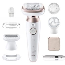 Braun Silk-épil 9 Flex BRA1716478137106 - Depiladora Eléctrica Inalámbrica con 2 Velocidades y 50 Minutos de Autonomía
