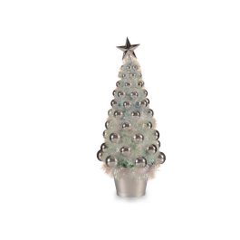 Árbol de Navidad Iridiscente Plateado Plástico 16 x 37,5 x 16 cm Polipropileno Precio: 6.89000015. SKU: B17LSCPEK9