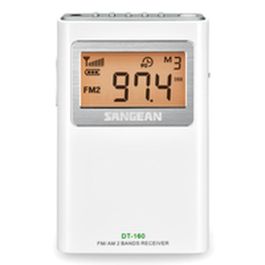 Radio Portátil Sangean DT-160 Blanco