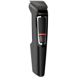 Philips MG-3730/15 Cortapelos Multigroom Series 3000 8 en 1 con Cuchillas Autoafilables, Batería 60min, 11 Accesorios para Barba, Pelo, Nariz y Orejas