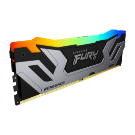 Kingston Memoria RAM DDR5 48GB (2x24GB) 8400MT/s CL40 Fury Renegade RGB Silver XMP Kit KF584CU40RSAK2-48