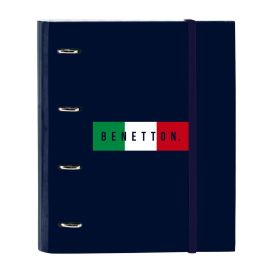 Carpeta de anillas Benetton Flag Azul marino 27 x 32 x 3.5 cm Carpeta de anillas Benetton Flag Azul marino 27 x 32 x 3.5 cm Precio: 10.50000006. SKU: B133234EE5