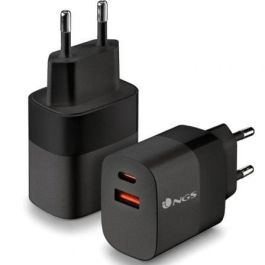 Cargador de Pared GaN NGS Bud 45W/ 1xUSB Tipo-C/ 1xUSB/ 45W Cargador de Pared GaN NGS Bud 45W/ 1xUSB Tipo-C/ 1xUSB/ 45W