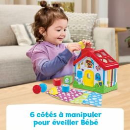 Vtech Baby VTE3417766206053 Juguete de Primeras Manipulaciones Mi Casa, Fabricado con Plástico de Origen Vegetal