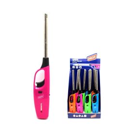 Polyflame Encendedor recargable modelo Fashion Longneck BBQ, llama amarilla, colores surtidos, 27,3x4x2,5cm