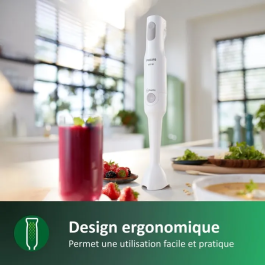 Philips Batidora Eléctrica HR2531/00 ProMix 650 W Blanca con Bol