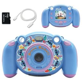 Lexibook Dj080D Cámara Digital Infantil Disney Stitch con 15 filtros temáticos y 5 juegos, ideal para niños +3 años Lexibook Dj080D Cámara Digital Infantil Disney Stitch con 15 filtros temáticos y 5 juegos, ideal para niños +3 años