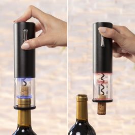 Sacacorchos Eléctrico Recargable con Accesorios para Vino Corklux InnovaGoods Sacacorchos Eléctrico Recargable con Accesorios para Vino Corklux InnovaGoods