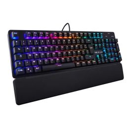 The G-Lab Keyz Rubidium Teclado Mecánico para Juegos con Interruptores Rojos, RGB, Macros, Reposamuñecas y Estructura Metálica. Precio: 77.50000027. SKU: S7134069