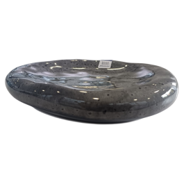 DKD Home Decor Plato Hondo Moderno Negro de Gres Esmaltado 20.5 x 4 x 22 cm Apto Microondas y Lavavajillas (4 Unidades)