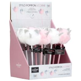 The Concept Factory Bolígrafo Pompón Unicornio My Funny Papet
