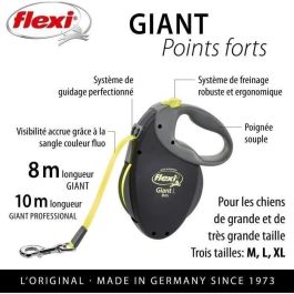 Flexi Correa Giant L Cinta 8M NEON para Perros Grandes