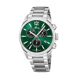 Reloj Hombre Lotus 18690/4 Verde Plateado Precio: 139.8899997. SKU: B15CRDPDP9
