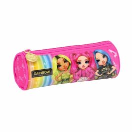 Estuche Escolar Cilíndrico Rainbow High Fucsia (20 x 7 x 7 cm) Precio: 4.88999962. SKU: S4306248