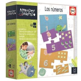 Juego aprender es divertido los números con 40 piezas encajables Juego aprender es divertido los números con 40 piezas encajables