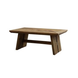 Mesa de Centro DKD Home Decor Natural Madera Reciclada 130 x 70 x 40 cm Precio: 370.58999967. SKU: B1H5QPPYGJ