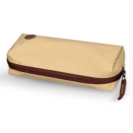 Estuche Portatodo Antartik Basic Pack 1 Compartimento Beige Compañero Mochila 80x55x210 mm