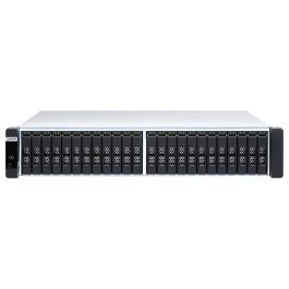 QNAP ES2486dc-2142IT-128G NAS Enterprise Rack 2U, 24 Bay SAS 12G/6G, Intel Xeon D-2142IT 8-Core, 128GB RAM, 4 SFP+, 7 LAN, Dual Controllers, ZFS