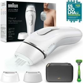Braun Depiladora de Luz Pulsada IPL PL5145 Blanco, Verde y Negro
