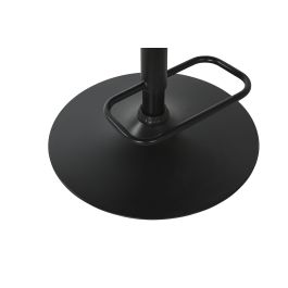 DKD Home Decor Taburete Moderno Blanco Metal Poliester Bucle 48 x 83.5 x 48.5 cm