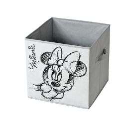 Domo Pack Living Cubo Minnie, Cesta de Tela Gris Claro 32x32x32 cm Precio: 7.49999987. SKU: S7905986