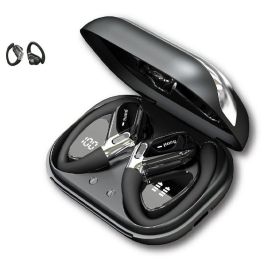 SAMI Auriculares JOGGER Inalámbricos TWS de Silicona con Aro y LCD, Negro - Auric. Sami JOGGER negro silicona c/aro TWS LCD día Precio: 24.58999994. SKU: B14Q7GLPYG