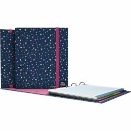 Grafoplás Carpeta Anillas Mixtas Carpebook A4, 4x35mm, 90H Recambio, 90g, 5x5 Cuadrícula, Hearts Precio: 12.50000059. SKU: B1EMFS4WFR