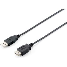 Equip Cable Alargador USB 2.0 Tipo A Macho a Tipo A Hembra Doble Blindado Negro Contacto Flash Oro Precio: 5.89999993. SKU: B14LE7R37W