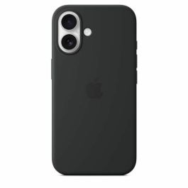 Apple iPhone 16 Funda de Silicona con MagSafe Negra