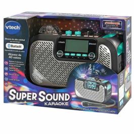 Karaoke super sound con altavoz y micrófono incorporados ¡crea la atmosfera adecuada para tu fiesta proyectando luces multicolor!30,6x16x20,8 cm Precio: 95.5000002. SKU: B1H66766XN