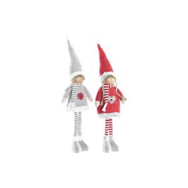 Figura Navidad Tradicional DKD Home Decor Blanco 9 x 79 x 17 cm (2 Unidades) Precio: 33.98999989. SKU: B18BRKAS2Q