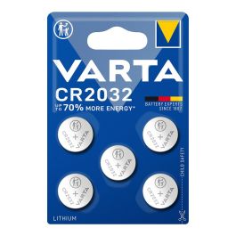 Varta CR2032 Pila Botón Litio 3V Ø20.0 x 3.2 mm Blister 5 uds Precio: 5.50000055. SKU: S7904550