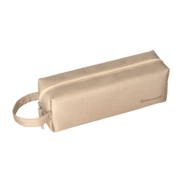 Liderpapel Estuche Portatodo Classic Rectangular con Asa Crema 210x70mm