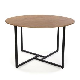Mesa de Comedor Versa Beatriz PVC Metal Madera MDF 120 x 76 x 120 cm Precio: 141.89000023. SKU: B19XQR7BRE