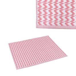 Alfombra de Exterior Naxos Rosa Blanco Polipropileno Precio: 14.7899994. SKU: S8700125