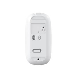 COOLBOX Ratón Inalámbrico W02-IA 1600 DPI Blanco IA Copilot Recargable