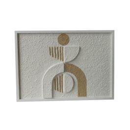 Versa Cubrecontador 46x33 cm, Madera MDF y Papel Versa Cubrecontador 46x33 cm, Madera MDF y Papel