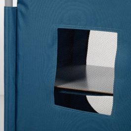 Armario de camping Aktive Azul Plegable 56 x 66 x 46 cm 2 Unidades