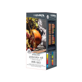 Lyra Rembrandt Polycolor Lápices de Colores Surtidos, 24 Colores, Estuche Enrollable de Tela Precio: 40.49999954. SKU: S8412279