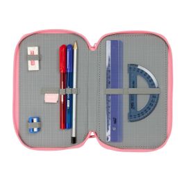 Estuche Escolar con Accesorios Moos Passion Multicolor 12,5 x 19,5 x 5,5 cm 37 Piezas