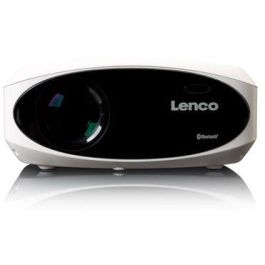 Lenco LPJ-900WH Proyector LED Full HD 1080p 250 Lúmenes ANSI Bluetooth para Cine en Casa Blanco/Negro